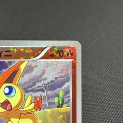 Victini 008/047 Reverse Holo Exciting Battle WAK Japanese Pokemon Card #4E75 - Image 2