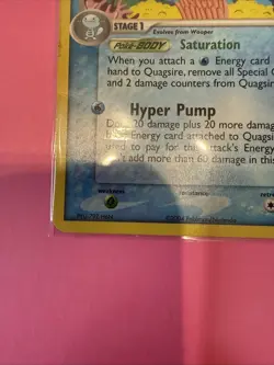 LP Quagsire 26/109 Pokemon English Team Rocket Returns 2004 - Image 5