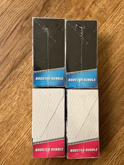 Pokemon Black Bolt & White Flare BOOSTER BUNDLE Lot of 4 Factory Sealed - Image 3