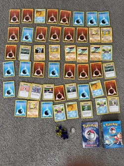 Vintage 1999 Pokemon Blackout Theme Deck Not Complete - Image 2