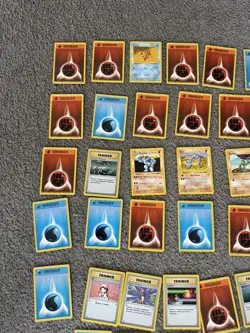 Vintage 1999 Pokemon Blackout Theme Deck Not Complete - Image 3