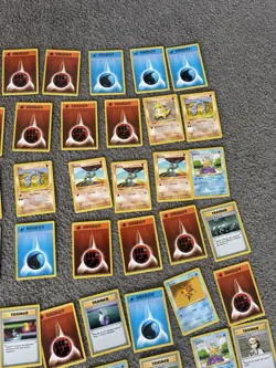 Vintage 1999 Pokemon Blackout Theme Deck Not Complete - Image 4