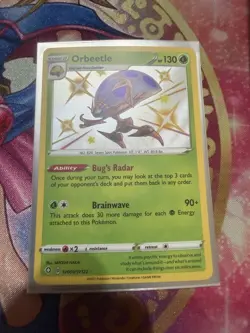 Orbeetle SV009/SV122 - Shiny Vault - SWSH Shining Fates - Pokemon TCG - NM - Image 1