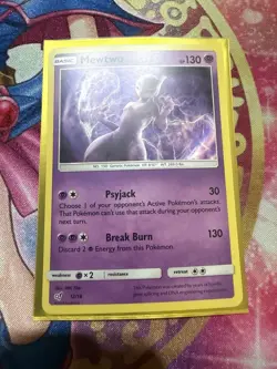 Mewtwo (#12/18) - Holofoil SM - Detective Pikachu LP Pokemon - Image 1