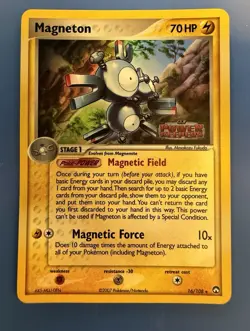 Magneton 16/108 Power Keepers Stamped Reverse Holo Pokemon - Image 1