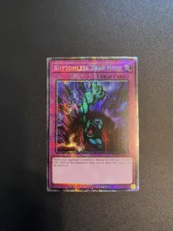 Yu-Gi-Oh Bottomless Trap Hole MP25-EN018 Starlight Rare 1st Edition NM - Image 1