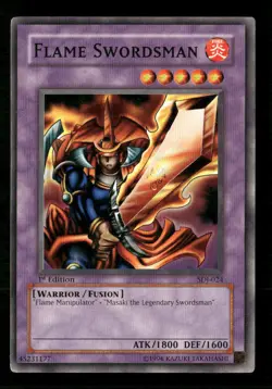 Flame Swordsman #SDJ-024 Yugioh 1st Edition - Image 1