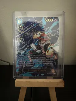 Bandai Portgas.D.Ace Special Foil EB02-028 5000 Power One Piece CCG - Image 2