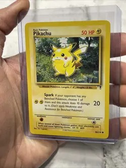 Pokemon Card - Pikachu Legendary Collection 86/110 Non Holo NM Vintage Vtg TCG - Image 2