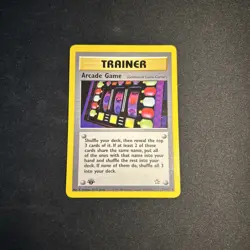 Pokemon Card 1st Edition Neo Genesis Arcade Game 83/111 Rare NM - Image 1