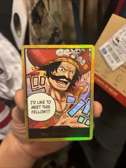 DON!! Card (Gol.D.Roger) (Gold) Carrying On His Will Foil English - Image 1