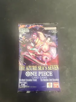 The Azure Sea's Seven Booster Pack One Piece Card Game OPTCG English OP14 EB04 - Image 3