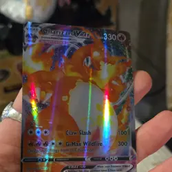 Pokemon Charizard 11/108 Holo Rare Full Art Evolutions Holo 150 HP Card - Image 1