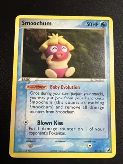 Pokemon EX Unseen Forces 31/115 Card - Smoochum - Image 1