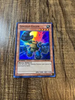 Gogogo Golem NUMH-EN017 Super Rare Yu-Gi-Oh Card 1st Edition LP - Image 1