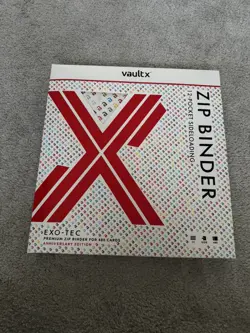Vault X Anniversary Edition 12 Pocket Zip Binder 480 Card Exo-Tec Album NEW 151 - Image 1