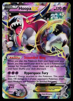 Pokemon Card - Hoopa EX Holo XY - Ancient Origins 36/98 Ultra Rare - Image 1