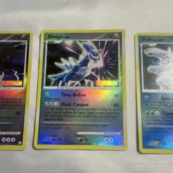 Pokemon TCG Stamped Platinum Reverse Holo 3 Card Lot Giratina Dialga Palkia - Image 3