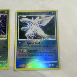 Pokemon TCG Stamped Platinum Reverse Holo 3 Card Lot Giratina Dialga Palkia - Image 4
