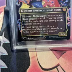 Magic Final Fantasy #0322 Kefka, Court Mage Borderless, Non-Foil Card - Image 5