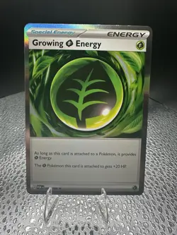 Pokemon POR Holo Card Lot – Growing Energy, Rocky Energy, Wondrous Patch - Image 3