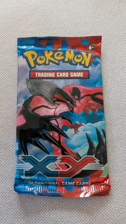 Pokemon TCG Sealed XY Base Set Booster Pack - Yveltal Artwork New & Sealed - Image 1
