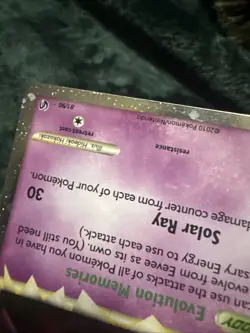 Pokemon TCG Undaunted Espeon Prime Holo Rare Card 81/90 CHECK PHOTOS - Image 4