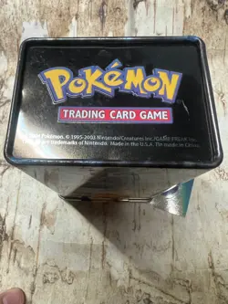 Vintage Pokemon 2004 Empty Trading Card Game Tin - Zapdos, Articuno, Moltress - Image 3