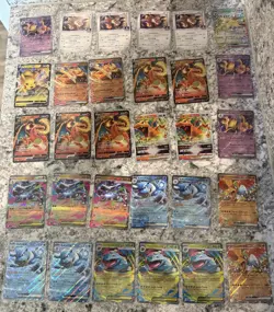 Pikachu Charizard Blastoise Venusaur Eevee Pokemon Card Lot x44 - Image 1