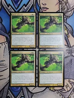 4x Qasali Ambusher LP/MP Shards of Alara MTG Magic - Image 1