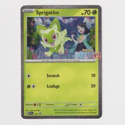 Sprigatito SVP 191 Pokemon Horizons Black Star Promos Pokemon TCG MINT 🔥 - Image 1