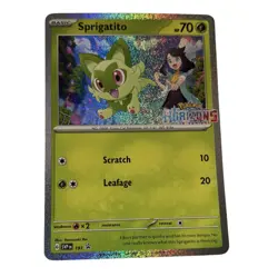 Sprigatito SVP 191 Pokemon Horizons Black Star Promos Pokemon TCG MINT 🔥 - Image 2