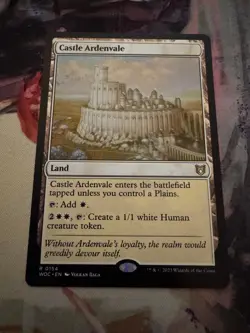 Castle Ardenvale 154 Rare Commander: Wilds of Eldraine Magic: The Gathering NM - Image 1