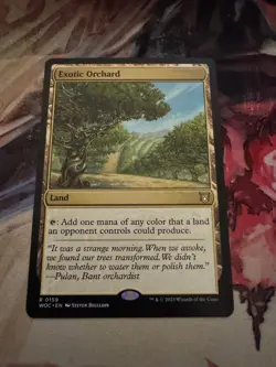 Exotic Orchard 159 Rare Commander: Wilds of Eldraine Magic: The Gathering NM - Image 1