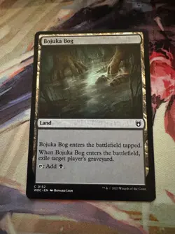 Bojuka Bog 152 Common Commander: Wilds of Eldraine Magic: The Gathering NM - Image 1