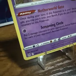 Pokemon TCG Gengar Lost Origin Holo Card 66/196 2022 Rare, Near Mint Condition - Image 5