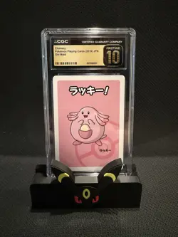 Chansey [CGC Pristine 10] 2019 Pokemon Old Maid Japanese - Image 1