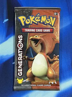 Pokemon XY Generations Booster Pack Artset Complete Lot X4 Charizard Sealed - Image 4