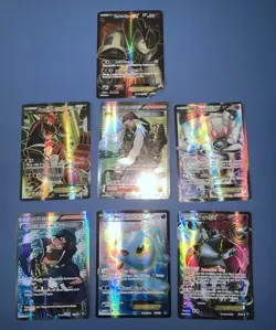 Pokemon XY Full-art Lot Of 7 - Conditions Vary - See Photos & Read Description! - Image 1