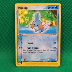 Mudkip 60/109 ex Ruby and Sapphire Pokemon TCG NM - Image 1