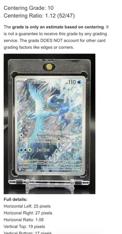 Articuno Journey Together 161/159 Pokemon TCG Card NM/MINT - Image 2