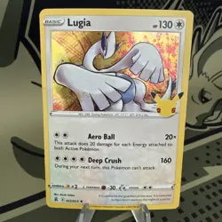 Pokemon Lugia 022/025 Holo Rare Celebrations 25th Anniversary - Image 1