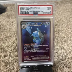 PSA 9 - Blastoise ex SIR #200 - 2023 Pokemon 151 - Image 1