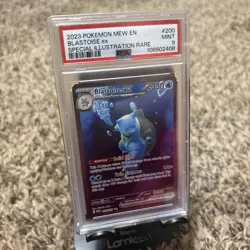 PSA 9 - Blastoise ex SIR #200 - 2023 Pokemon 151 - Image 2