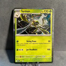 Spidops 009 Holo Scarlet & Violet Promo Pokemon MP - Image 1