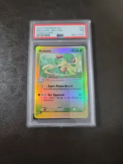 Pokemon EX Sandstorm Reverse Holo Breloom 33/100 PSA 7! PK389 - Image 1