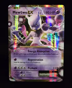 Pokemon TCG - MEWTWO EX - 52/108 - HOLO ULTRA RARE - XY EVOLUTIONS 2016 - LP/NM - Image 1