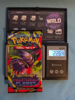 (HEAVY)🔥 22.64g Pokemon TCG Phantasmal Flames Booster Pack Factory Sealed✅ - Image 1