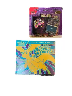 Pokemon TCG: Ascended Heroes ETB + Gastly Tech Sticker Factory Sealed - Image 1