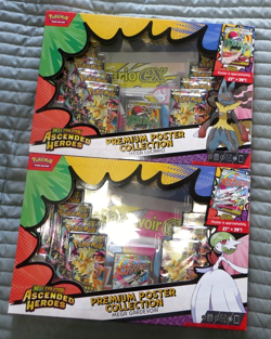 Lot of 2 Pokemon Ascended Heroes Premium Poster Collection Box Factory Sealed - Image 1